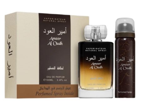 Ameer Al Oudh zestaw woda perfumowana spray 100ml + dezodorant spray 50ml For Sale