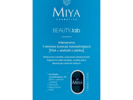 BEAUTY.lab intensywna 7-dniowa kuracja nawadniająca [PGA + ekstrakt z jabłka] 7x1.5ml Online