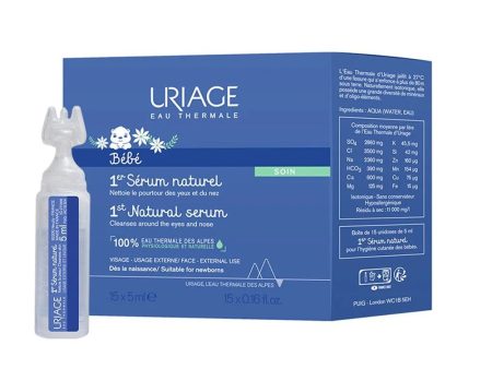 Bebe 1st Natural Serum fizjologiczne serum oczyszczające 15x5ml on Sale