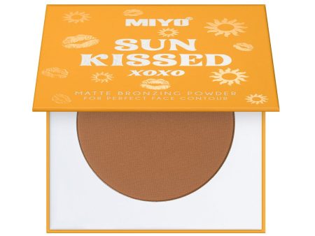 Sun Kissed Matte Bronzing Powder puder brązujący do twarzy 01 Warm Bronze 10g For Cheap