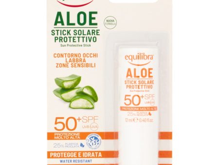 Aloe Sun aloesowy sztyft przeciwsłoneczny SPF50+ 12ml For Cheap