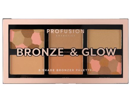 Bronze & Glow Palette paleta do konturowania 15.6g Cheap