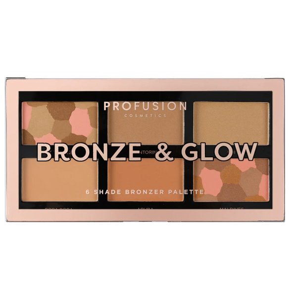 Bronze & Glow Palette paleta do konturowania 15.6g Cheap