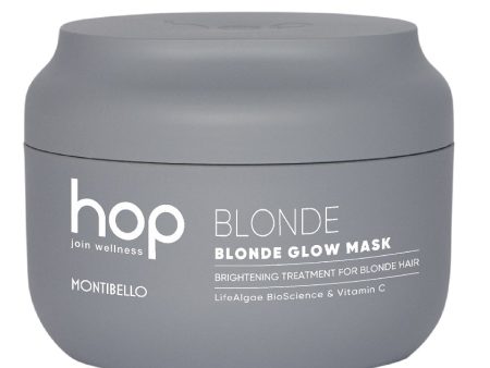 Hop Blonde Glow Mask rozświetlająca maska do włosów rozjaśnianych i blond 200ml Supply