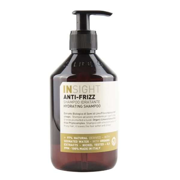 Anti-Frizz szampon zapobiegający puszeniu się włosów 400ml Online Sale