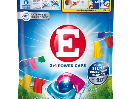 3+1 Power Caps kapsułki do prania kolorowych i ciemnych tkanin 24szt. Discount