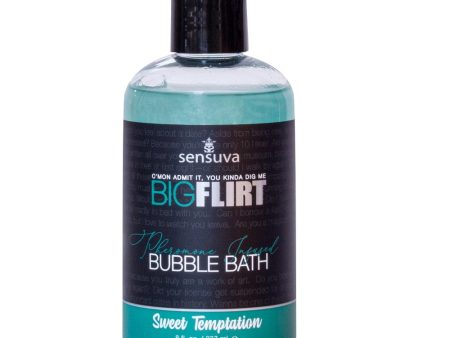 Big Flirt Pheromone Infused Bubble Bath płyn do kąpieli z feromonami Sweet Temptation 237ml For Cheap