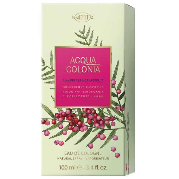 Acqua Colonia Pink Pepper & Grapefruit woda kolońska spray 100ml Online Hot Sale