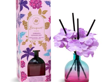 Flower Bouquet patyczki zapachowe Bursztyn & Lilia Imbirowa 170ml Cheap