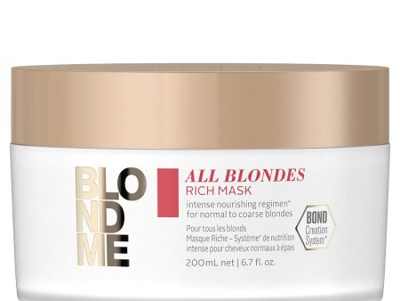 BlondMe All Blondes Rich Mask bogata maska do włosów 200ml For Discount