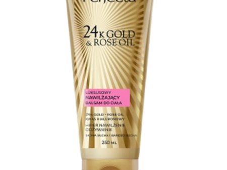 24K Gold & Rose Oil luksusowy nawilżający balsam do ciała 200ml Sale