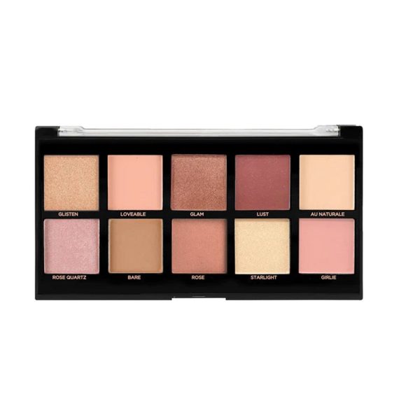 Bare Rose Eyeshadow Palette paleta 10 cieni do powiek Online Sale