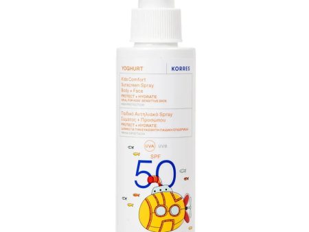 Yoghurt Kids Comfort Sunscreen Spray emulsja ochronna w sprayu dla dzieci SPF50 150ml Fashion