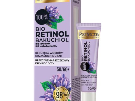 Bio Retinol przeciwzmarszczkowy krem pod oczy i na powieki 50 60+ 15ml Online Hot Sale