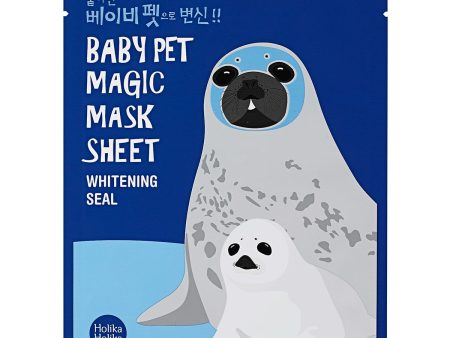 Baby Pet Magic Mask Sheet Whitening Seal rozjaśniająca maska w płachcie 22ml on Sale