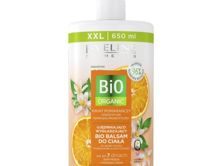 Bio Organic ujędrniająco-wygładzający bio balsam do ciała Pomarańcza 650ml Supply