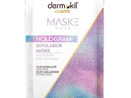 Hologram Peel Off Mask rozświetlająca maseczka do twarzy 15ml For Discount