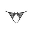 Miamor Crotchless Panties figi otwarte Black L XL Online now