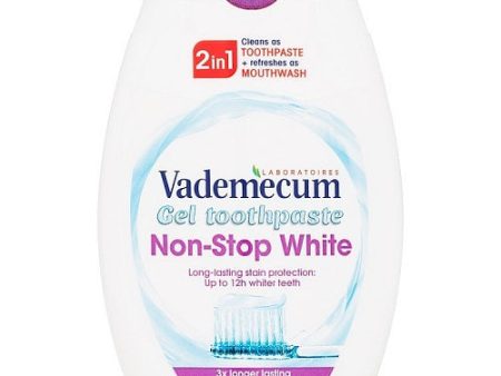 2in1 Toothpaste&Mouthwash Non-Stop White pasta do zębów i płyn do płukania jamy ustnej 75ml (Copy) For Sale