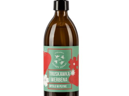 Naturalne mydło w płynie Truskawka i Werbena 500ml Online