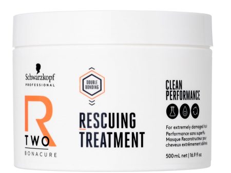 Bonacure R-Two Rescuing Treatment maska rekonstruująca do włosów ekstremalnie zniszczonych 500ml Online Sale