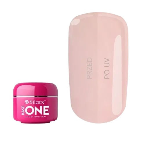 Base One Dark French Pink żel budujący do paznokci 50g on Sale