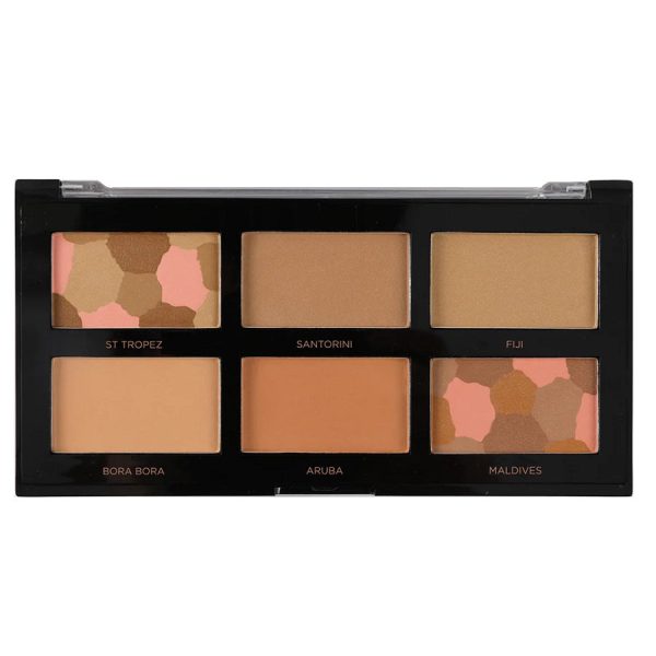 Bronze & Glow Palette paleta do konturowania 15.6g Cheap