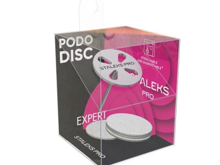 PodoDisc Pro metalowy krążek do pedicure 27mm + zestaw wymiennych nakładek 180 5szt. Discount