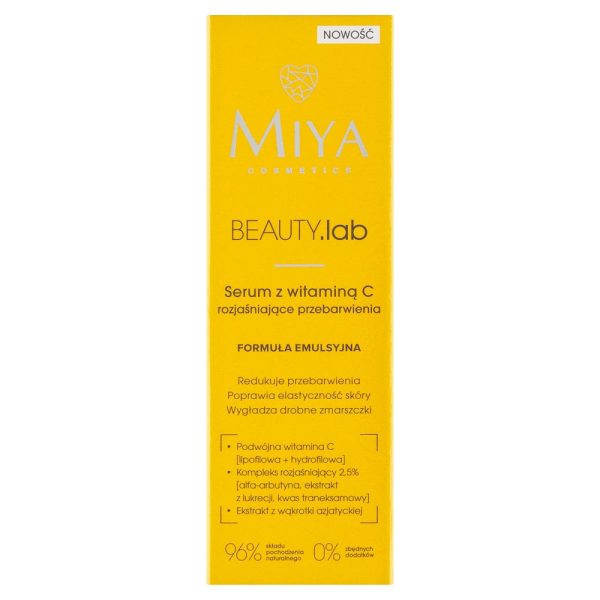 BEAUTY.lab serum z witaminą C rozjaśniające przebarwienia 30ml on Sale