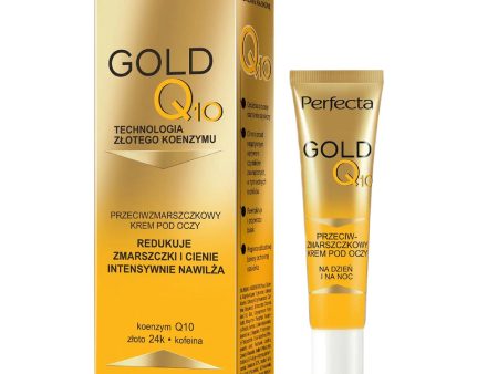 Gold Q10 przeciwzmarszczkowy krem pod oczy 15ml Online now