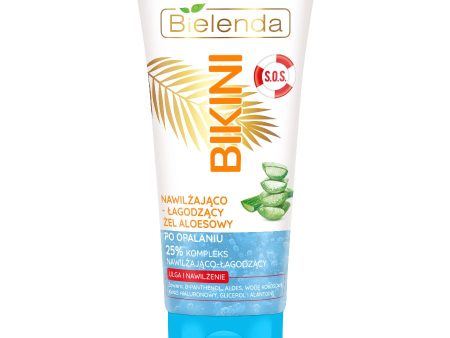 Bikini nawilżająco-łagodzący żel aloesowy po opalaniu S.O.S. 150ml For Discount