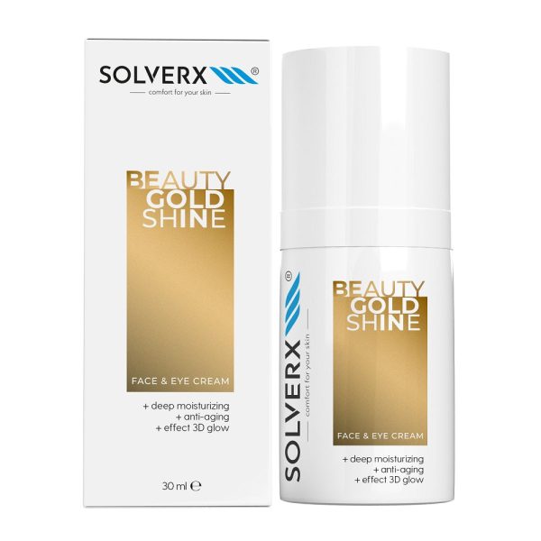 Beauty Gold Shine krem do twarzy i pod oczy 30ml For Discount