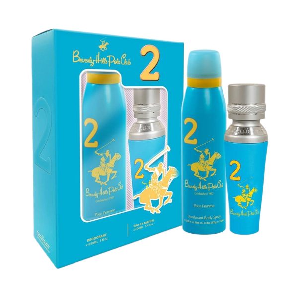 Women Two zestaw woda perfumowana spray 100ml + dezodorant spray 150ml Online now