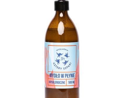 Hipoalergiczne naturalne mydło w płynie 500ml Supply